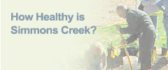 How Healthy is Simmons Creek?
